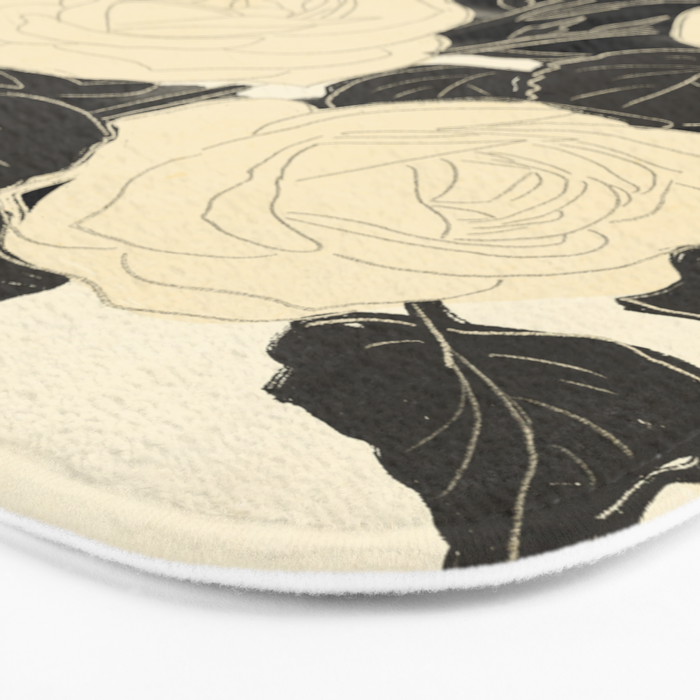 White Roses 5 Bath Mat Gallery Image 3