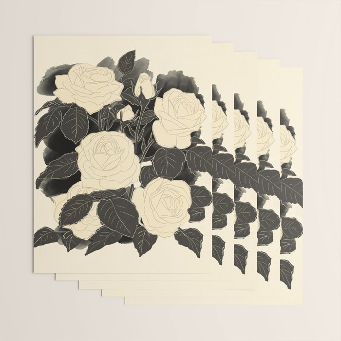 White Roses 5 Wrapping Paper Gallery Image 3