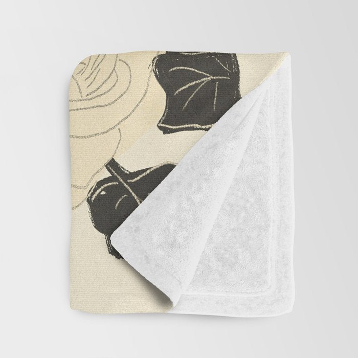 White Roses 5 Throw Blanket Gallery Image 3