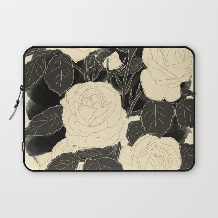 White Roses 5 Laptop Sleeve Gallery Image 1