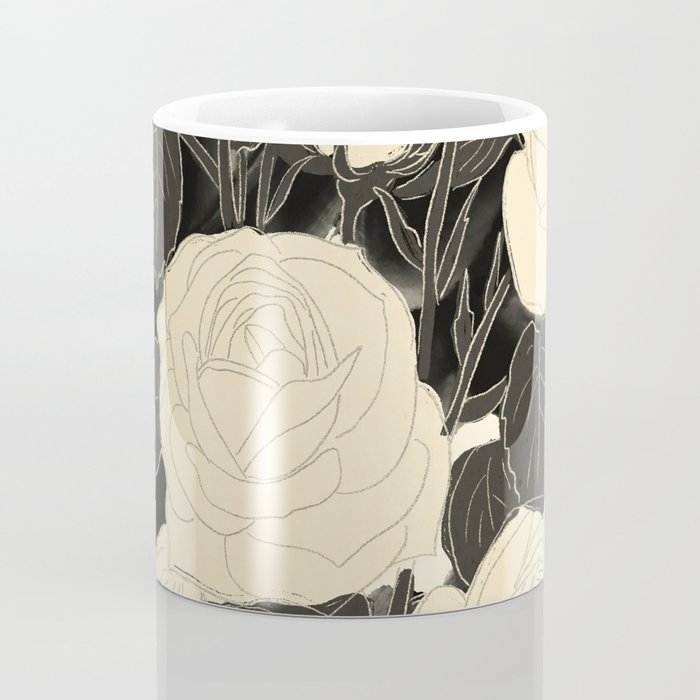 White Roses 5 Coffee Mug Gallery Image 4