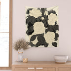 White Roses 5 Wall Tapestry Gallery Image 2