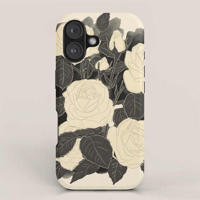 White Roses 5 iPhone Case Gallery Image 1