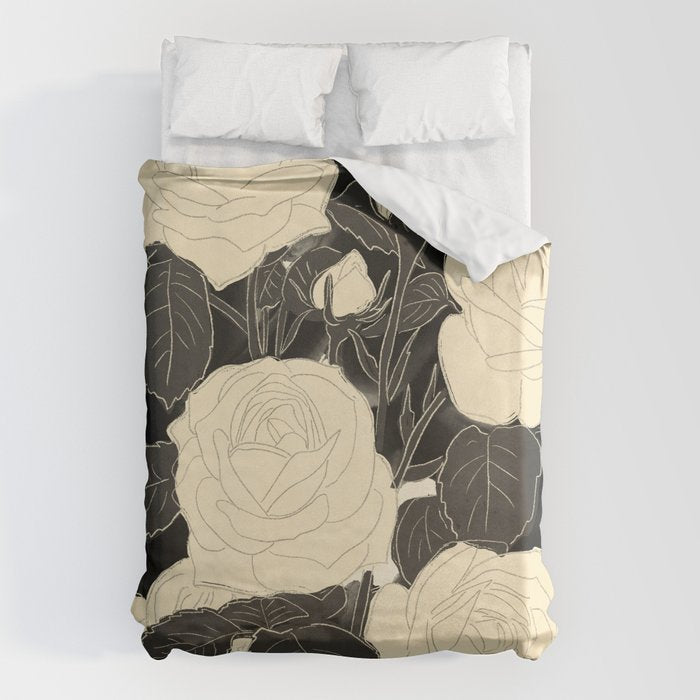White Roses 5 Duvet Cover Gallery Image 1