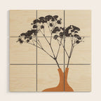 Blooms of Gypsophila #2 Wood Wall Art Gallery Image 1