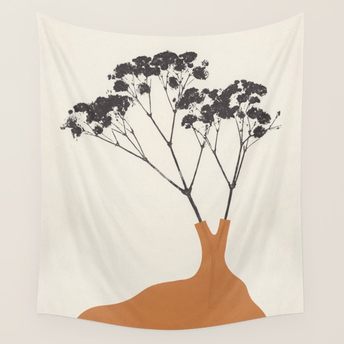 Blooms of Gypsophila #2 Wall Tapestry Gallery Image 1