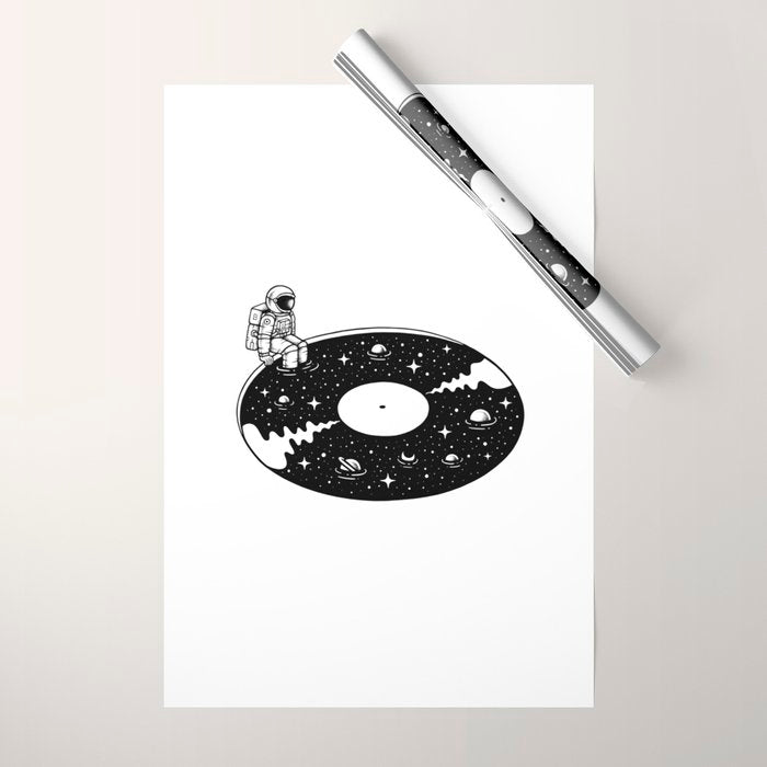Cosmic Sound Wrapping Paper Gallery Image 1