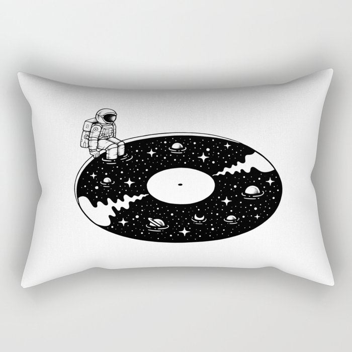 Cosmic Sound Rectangular Pillow Gallery Image 1