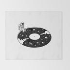 Cosmic Sound Throw Blanket Gallery Image 2