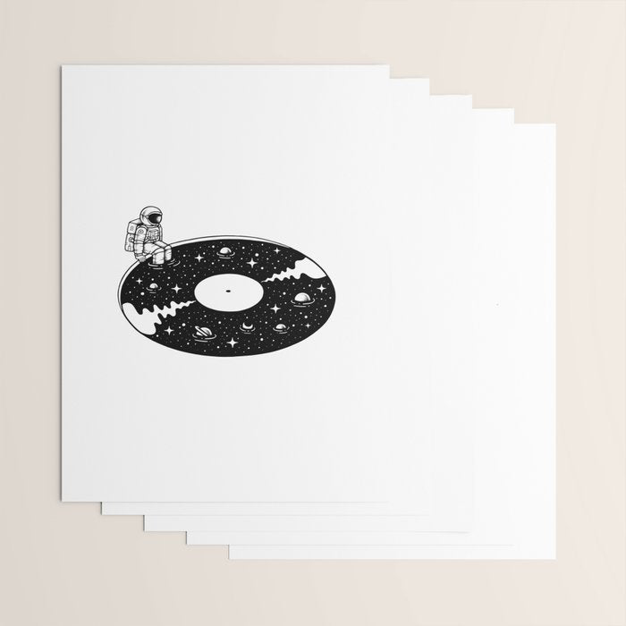 Cosmic Sound Wrapping Paper Gallery Image 3