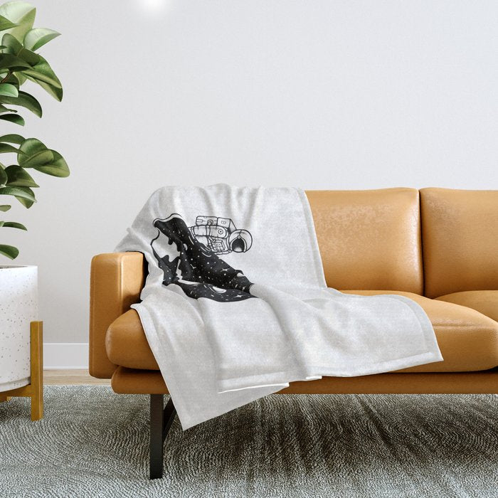 Cosmic Sound Throw Blanket Gallery Image 1