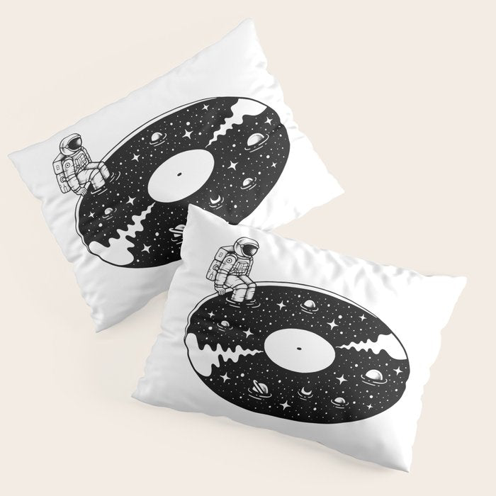 Cosmic Sound Pillow Sham Gallery Image 3