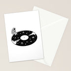 Cosmic Sound Stationery Card Gallery Image 2