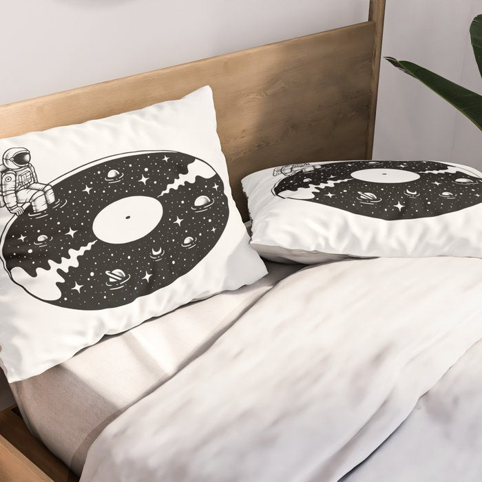 Cosmic Sound Pillow Sham Gallery Image 2
