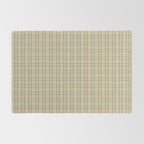 North Country Plaid - sage and light gold Rug Gallery Image 2