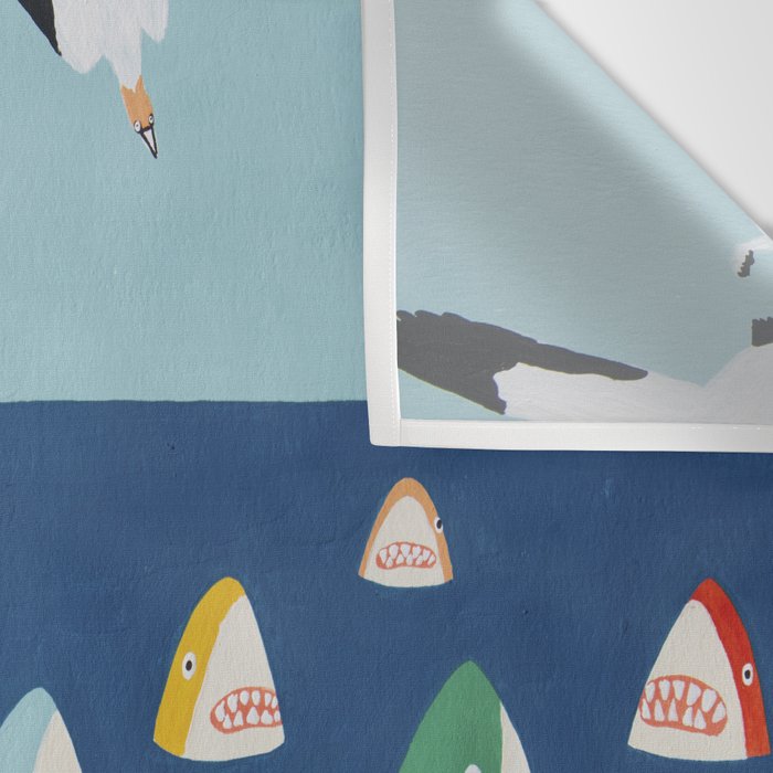Shark Park Wall Tapestry Gallery Image 3