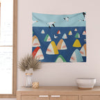 Shark Park Wall Tapestry Gallery Image 2