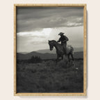 Santa Fe Cowboy on Horse Serving Tray Gallery Image 1