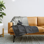 Santa Fe Cowboy on Horse Throw Blanket Gallery Image 1