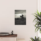 Santa Fe Cowboy on Horse Poster Gallery Image 2