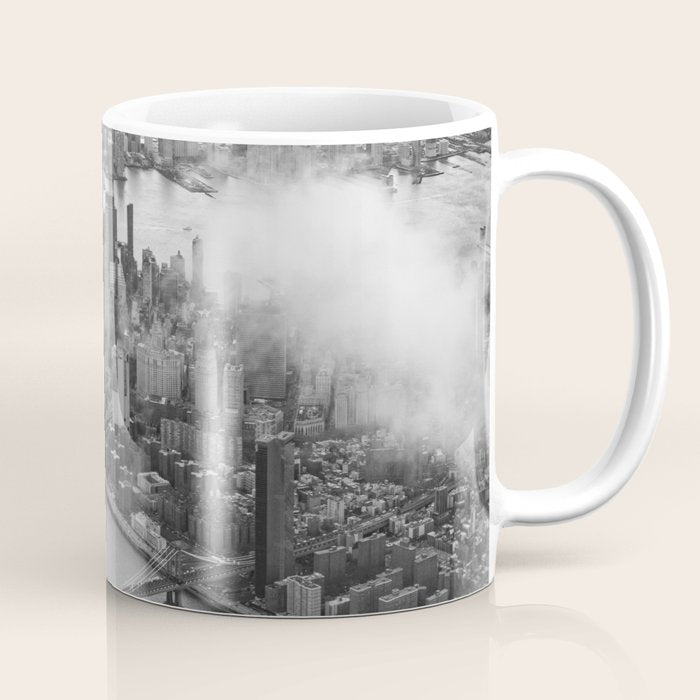 Manhattan Through The Clouds Coffee Mug Gallery Image 1