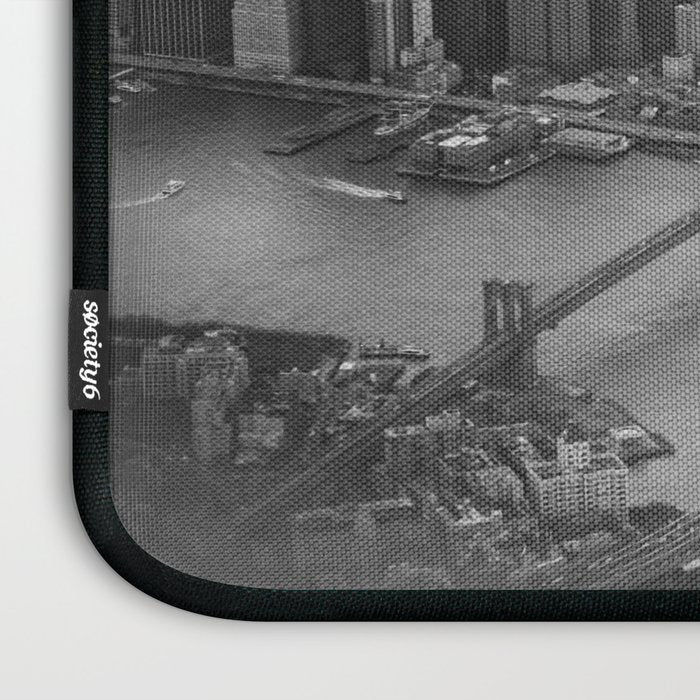 Manhattan Through The Clouds Laptop Sleeve Gallery Image 3