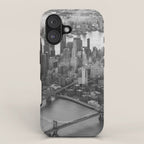 Manhattan Through The Clouds iPhone Case Gallery Image 1
