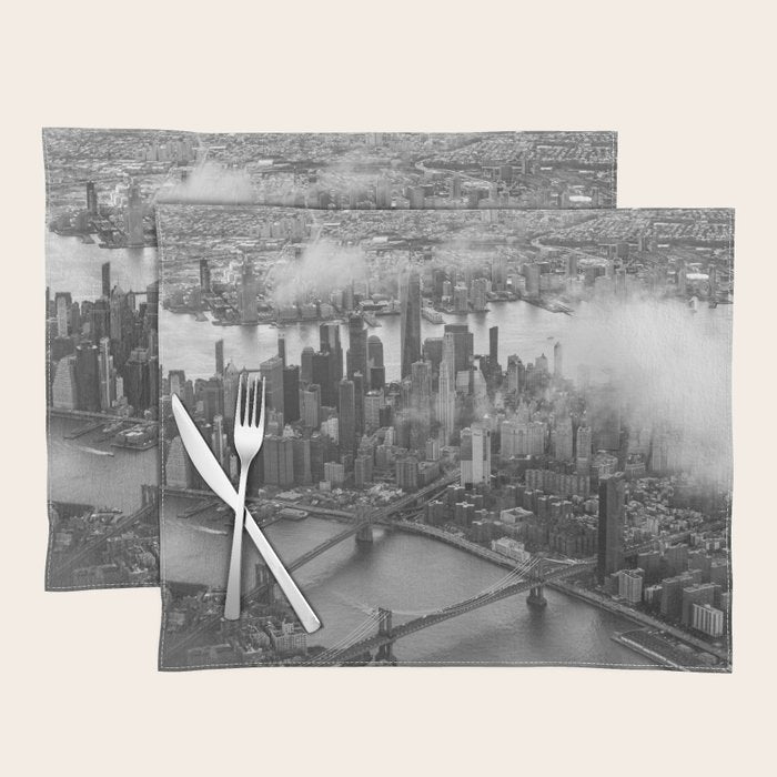 Manhattan Through The Clouds Placemat Gallery Image 1