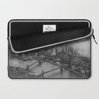 Manhattan Through The Clouds Laptop Sleeve Gallery Image 2