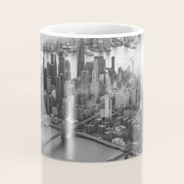 Manhattan Through The Clouds Coffee Mug Gallery Image 4