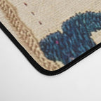 Shakhrisyabz Suzani Joynamoz Uzbekistan Floral Embroidery Print Desk Mat Gallery Image 4