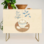 But First Coffee III Credenza Gallery Image 1