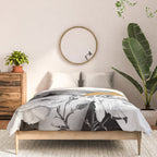 collage art (girl) Comforter Gallery Image 3