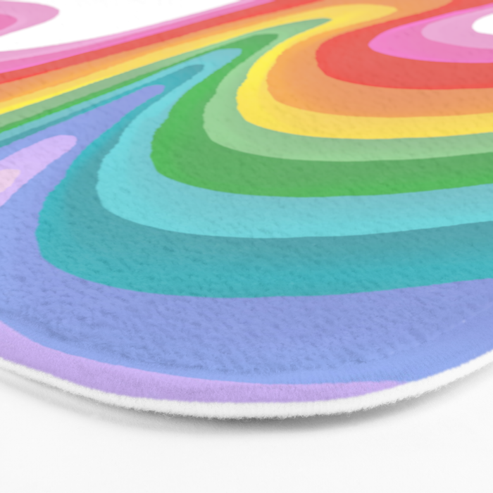 Groovy ribbon Bath Mat Gallery Image 3