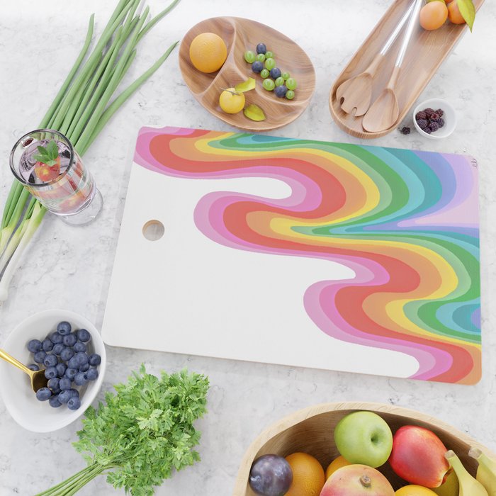 Groovy ribbon Cutting Board Gallery Image 2