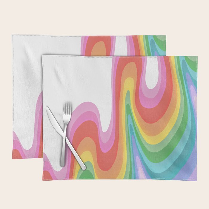 Groovy ribbon Placemat Gallery Image 1