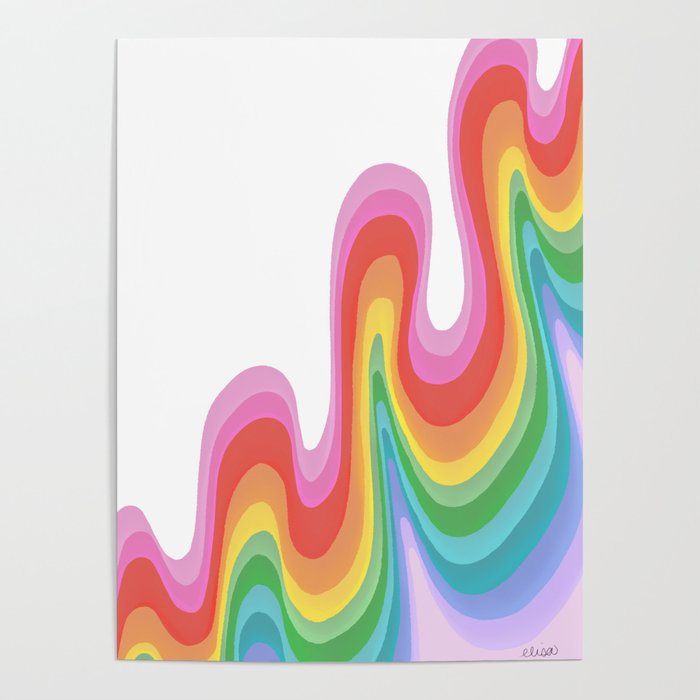 Groovy ribbon Poster Gallery Image 4