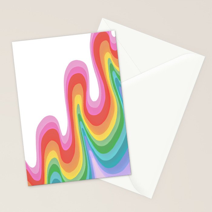 Groovy ribbon Stationery Card Gallery Image 2