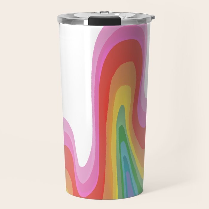 Groovy ribbon Travel Mug Gallery Image 1