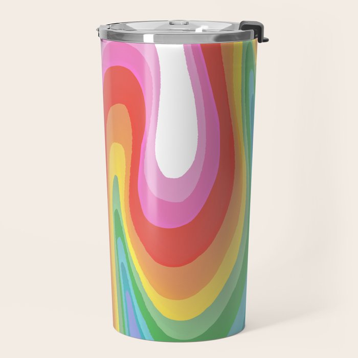 Groovy ribbon Travel Mug Gallery Image 2