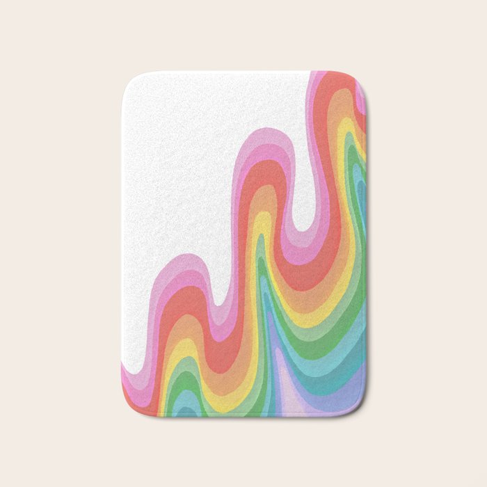 Groovy ribbon Bath Mat Gallery Image 1