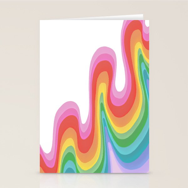 Groovy ribbon Stationery Card Gallery Image 2