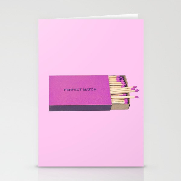 perfect match pink Stationery Card Gallery Image 1