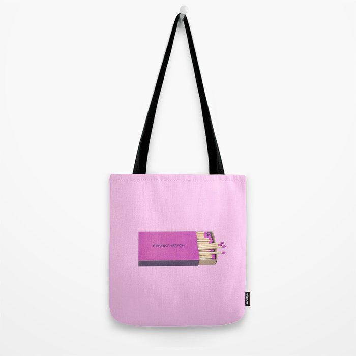 perfect match pink Tote Bag Gallery Image 2