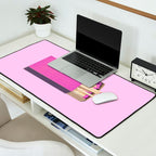 perfect match pink Desk Mat Gallery Image 2
