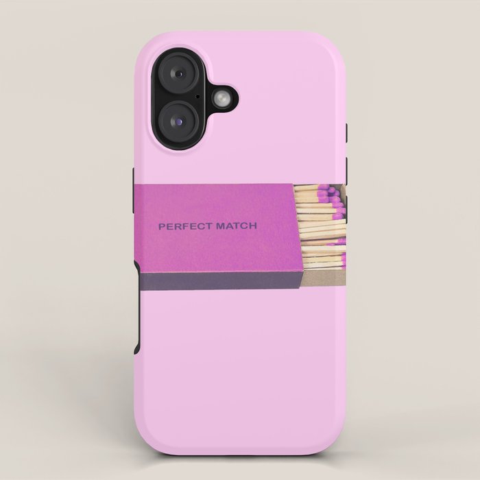 perfect match pink iPhone Case Gallery Image 1