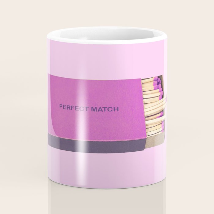 perfect match pink Coffee Mug Gallery Image 4