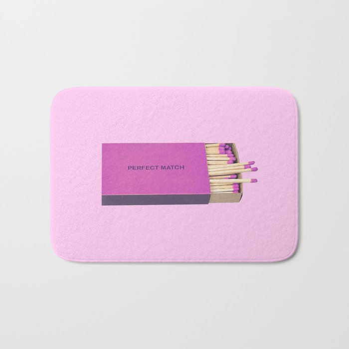 perfect match pink Bath Mat Gallery Image 1
