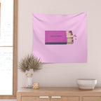 perfect match pink Wall Tapestry Gallery Image 2