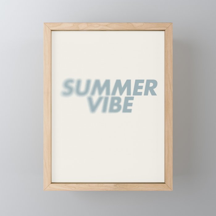 SUMMER VIBE Mini Art Print Gallery Image 1
